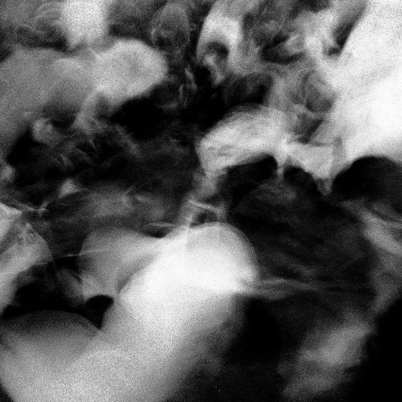 Kissy Rosy In The Rain by Mason Lindahl on Tompkins Square Records. The album sleeve is an abstract black and white image; there is no text on the front of the sleeve
