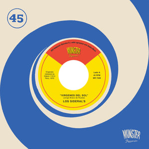 Virgenes del Sol 7" single by Los Sideral's on Munster Records